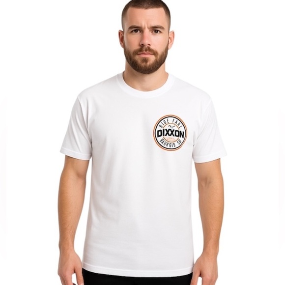 DIXXON Other - NWOT Dixxon Men's Sturgis Ride Fast White Tee Shirt, Size 2X